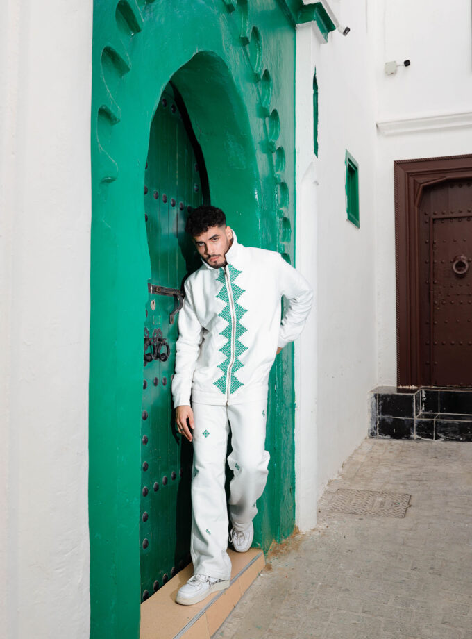 White Men's Fessi Pant